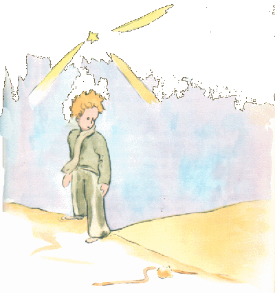 petit prince serpent